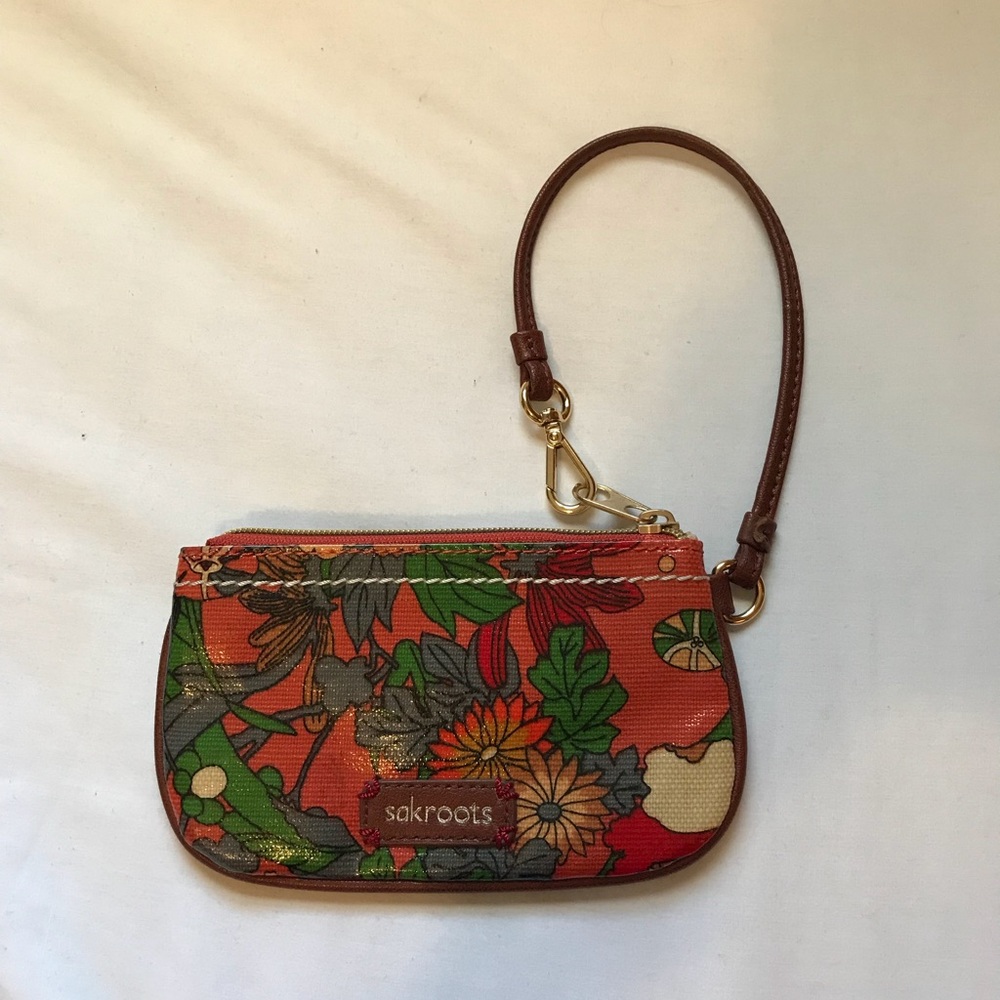 Sakroots Wristlet Floral Wallet